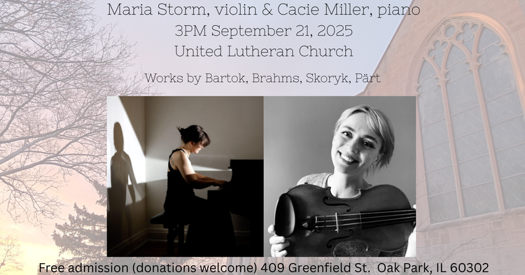 Concert with Maria Storm
