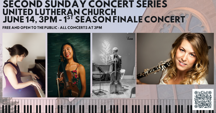 June 14, 3PM - United Lutheran Chamber Concert